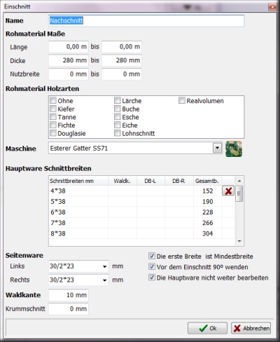 Schnittprogramm